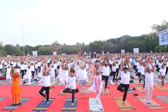 Yoga Mahotsav – 75 Days countdown to International Day of Yoga 2024 organized at Pune, Maharashtra Yoga Mahotsav – 75 Days countdown to International Day of Yoga 2024 organized at Pune, Maharashtra