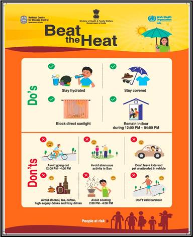 Ministry of Health and Family WelfareDr Mansukh Mandaviya reviews Public Health Preparedness for management of Heat Related Illnesses Ministry of Health and Family WelfareDr Mansukh Mandaviya reviews Public Health Preparedness for management of Heat Related Illnesses