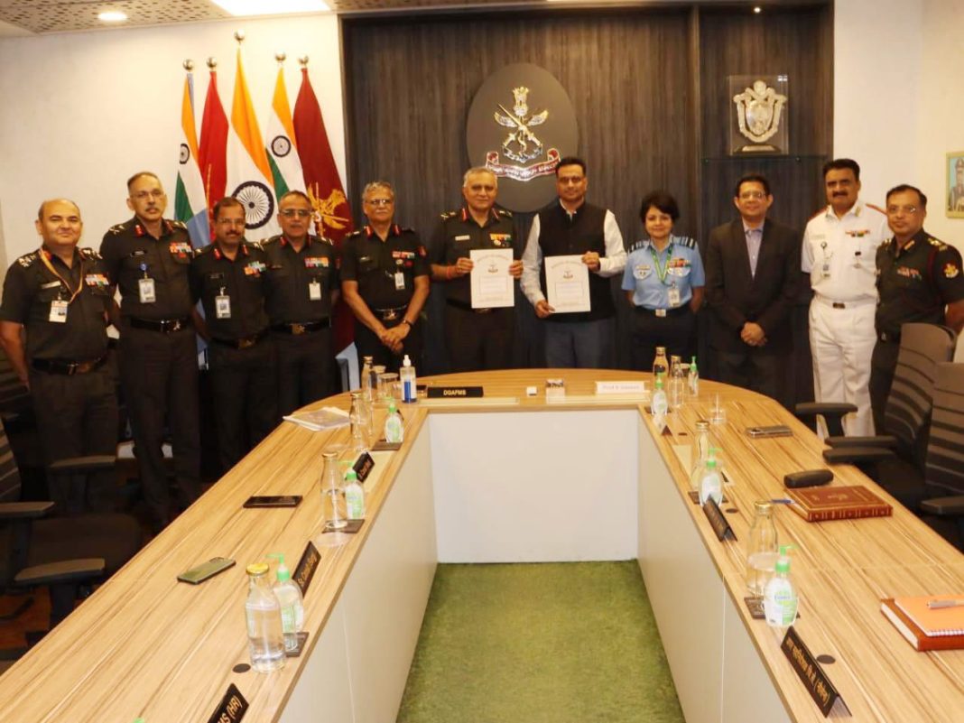 AFMS & IIT Kanpur to collaborate on developing technologies to address health problems faced by soldiers in difficult terrains AFMS & IIT Kanpur to collaborate on developing technologies to address health problems faced by soldiers in difficult terrains