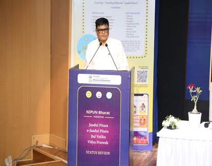 Shri Sanjay Kumar chairs meeting for achieving the broader objectives of Early Childhood Care & Education (ECCE) Shri Sanjay Kumar chairs meeting for achieving the broader objectives of Early Childhood Care & Education (ECCE)