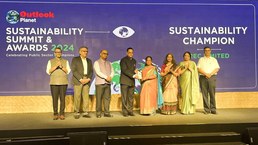 REC wins ‘Sustainability Champion – Editor’s Choice Award’ at the Outlook Planet Sustainability Summit & Awards 2024 REC wins ‘Sustainability Champion – Editor’s Choice Award’ at the Outlook Planet Sustainability Summit & Awards 2024