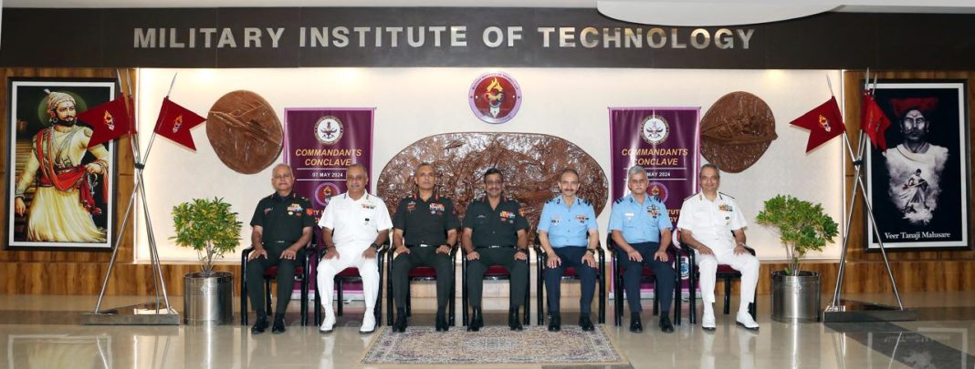 Sixth Edition of Commandants’ Conclave deliberates on defence strategies in nurturing future leaders of Indian Armed Forces. Sixth Edition of Commandants’ Conclave deliberates on defence strategies in nurturing future leaders of Indian Armed Forces.