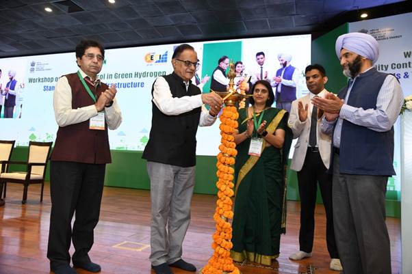 Government organizes workshop on Quality Control in Green Hydrogen; deliberations held on Quality Standards, Testing Infrastructure and Ease of Doing Business Government organizes workshop on Quality Control in Green Hydrogen; deliberations held on Quality Standards, Testing Infrastructure and Ease of Doing Business