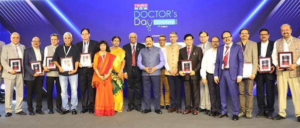 Dr. Jitendra Singh presents “Times Now” Doctor Awards to eminent medical professionals in different specialties from across the country Dr. Jitendra Singh presents “Times Now” Doctor Awards to eminent medical professionals in different specialties from across the country