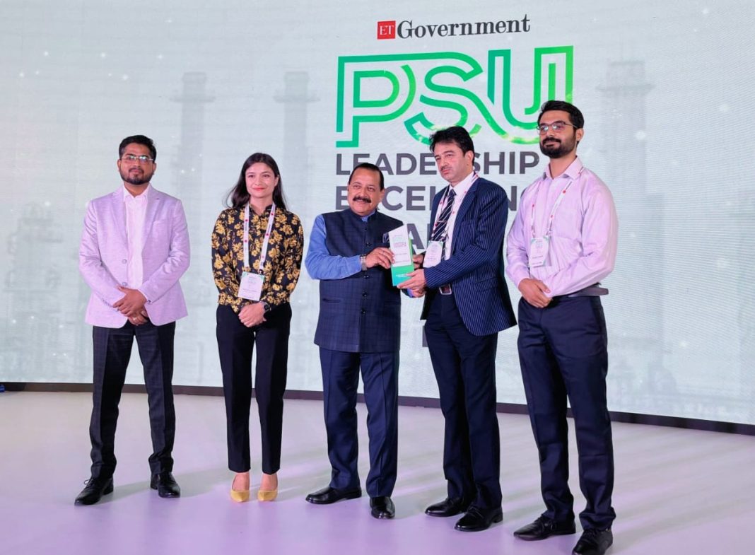 THDC India Limited (THDCIL) has been conferred with the prestigious PSU Leadership & Excellence Award 2024 in the category of ‘Leadership in Digital Transformation. THDC India Limited (THDCIL) has been conferred with the prestigious PSU Leadership & Excellence Award 2024 in the category of ‘Leadership in Digital Transformation.