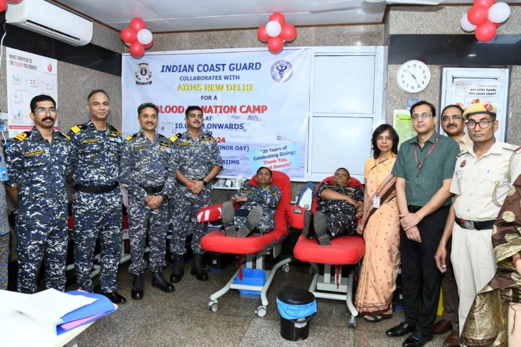 World Blood Donor Day: ICG organises blood donor drive with AIIMS & Air Force Technical College, New Delhi World Blood Donor Day: ICG organises blood donor drive with AIIMS & Air Force Technical College, New Delhi