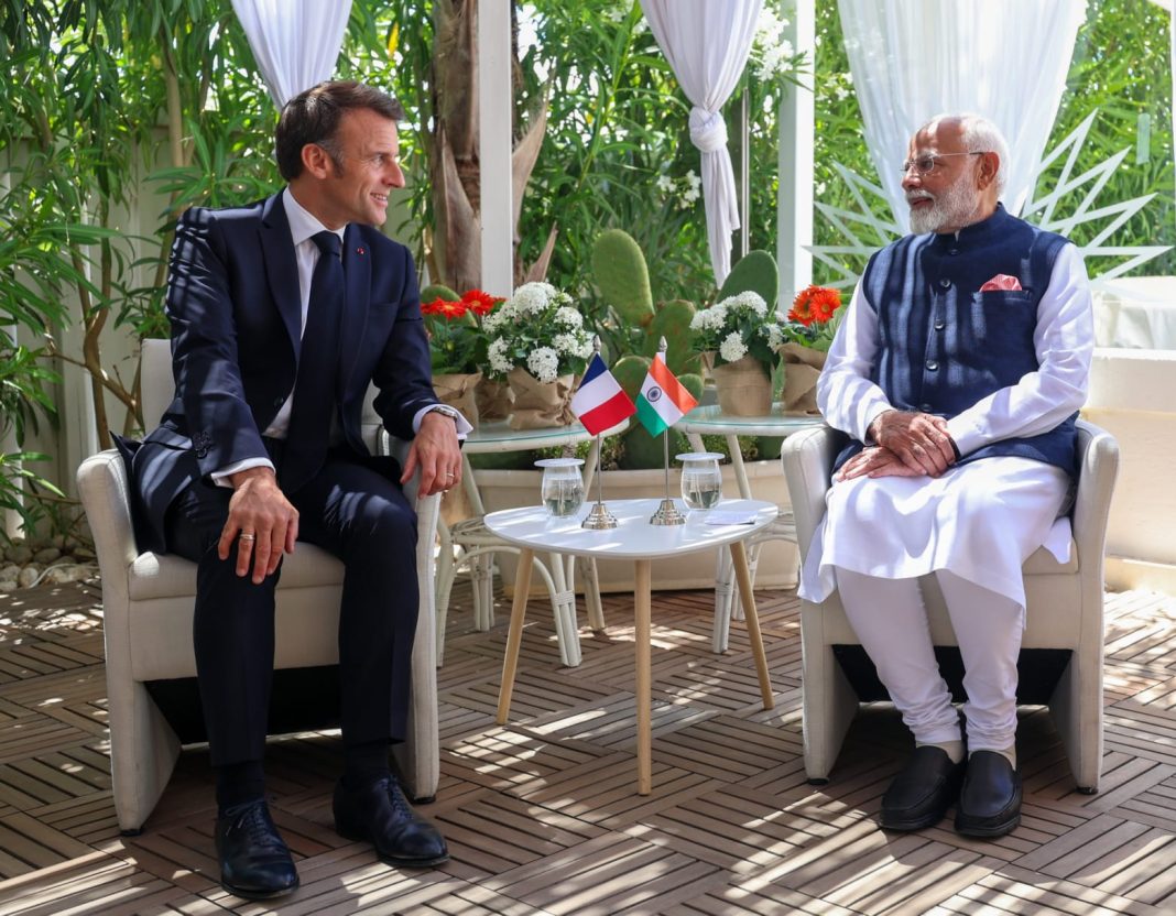 Prime Minister’s meeting with President of France on the sidelines of the G7 Summit Prime Minister’s meeting with President of France on the sidelines of the G7 Summit