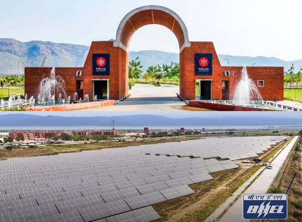 BHEL Advances Education with Solar Power at Nalanda BHEL Advances Education with Solar Power at Nalanda