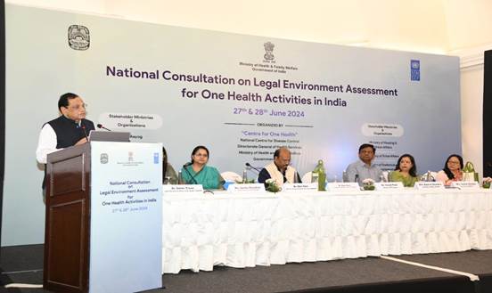 National Consultation on Legal Environment Assessment for One Health Activities in India inaugurated in New Delhi today National Consultation on Legal Environment Assessment for One Health Activities in India inaugurated in New Delhi today