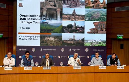 46th World Heritage Committee Meeting will showcase India’s diverse and unique cultural and natural heritage to the world: Union Culture Minister 46th World Heritage Committee Meeting will showcase India’s diverse and unique cultural and natural heritage to the world: Union Culture Minister