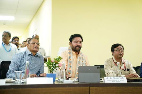 Union Minister G Kishan Reddy inaugurates National Landslide Forecasting Centre and Launches Bhusanket Web Portal & Bhooskhalan Mobile App Union Minister G Kishan Reddy inaugurates National Landslide Forecasting Centre and Launches Bhusanket Web Portal & Bhooskhalan Mobile App
