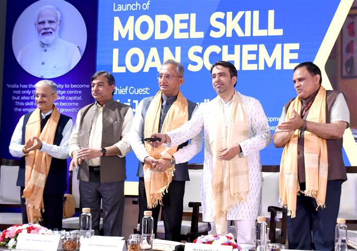 Model Skill Loan Scheme is reform, liberalisation which was demand of the public, says MoS (I/C), Ministry of Skill Development & Entrepreneurship and MoS, Ministry of Education, Shri Jayant Choudhary Model Skill Loan Scheme is reform, liberalisation which was demand of the public, says MoS (I/C), Ministry of Skill Development & Entrepreneurship and MoS, Ministry of Education, Shri Jayant Choudhary