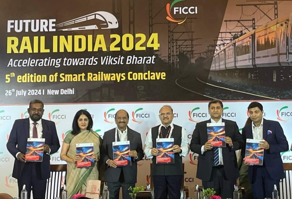 “Shri Shantanu Roy Unveils Vision for India’s Rail Network at FICCI’s Future Rail India 2024 Event” “Shri Shantanu Roy Unveils Vision for India’s Rail Network at FICCI’s Future Rail India 2024 Event”