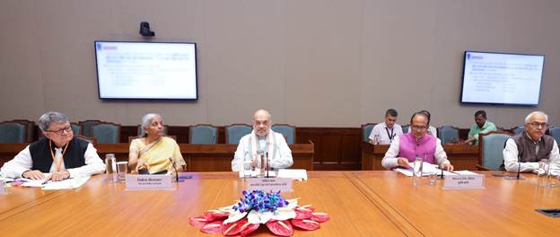 A High-Level Committee, under the chairmanship of Union Home Minister and Minister of Cooperation, Shri Amit Shah approves a number of disaster mitigation and capacity building projects for various states A High-Level Committee, under the chairmanship of Union Home Minister and Minister of Cooperation, Shri Amit Shah approves a number of disaster mitigation and capacity building projects for various states