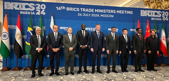 Commerce Secretary participates in the 14th BRICS Trade Ministers’ meeting Commerce Secretary participates in the 14th BRICS Trade Ministers’ meeting