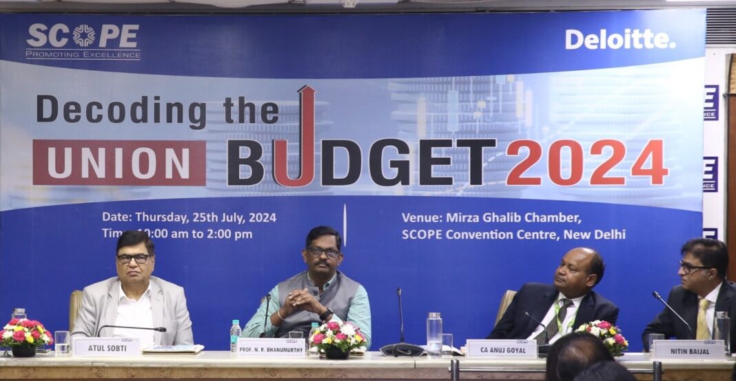 SCOPE decodes Union Budget 2024 SCOPE decodes Union Budget 2024