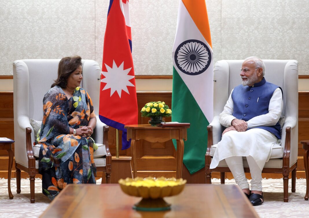 Minister for Foreign Affairs of Nepal, H.E. Dr. Arzu Rana Deuba calls on the Prime Minister Minister for Foreign Affairs of Nepal, H.E. Dr. Arzu Rana Deuba calls on the Prime Minister