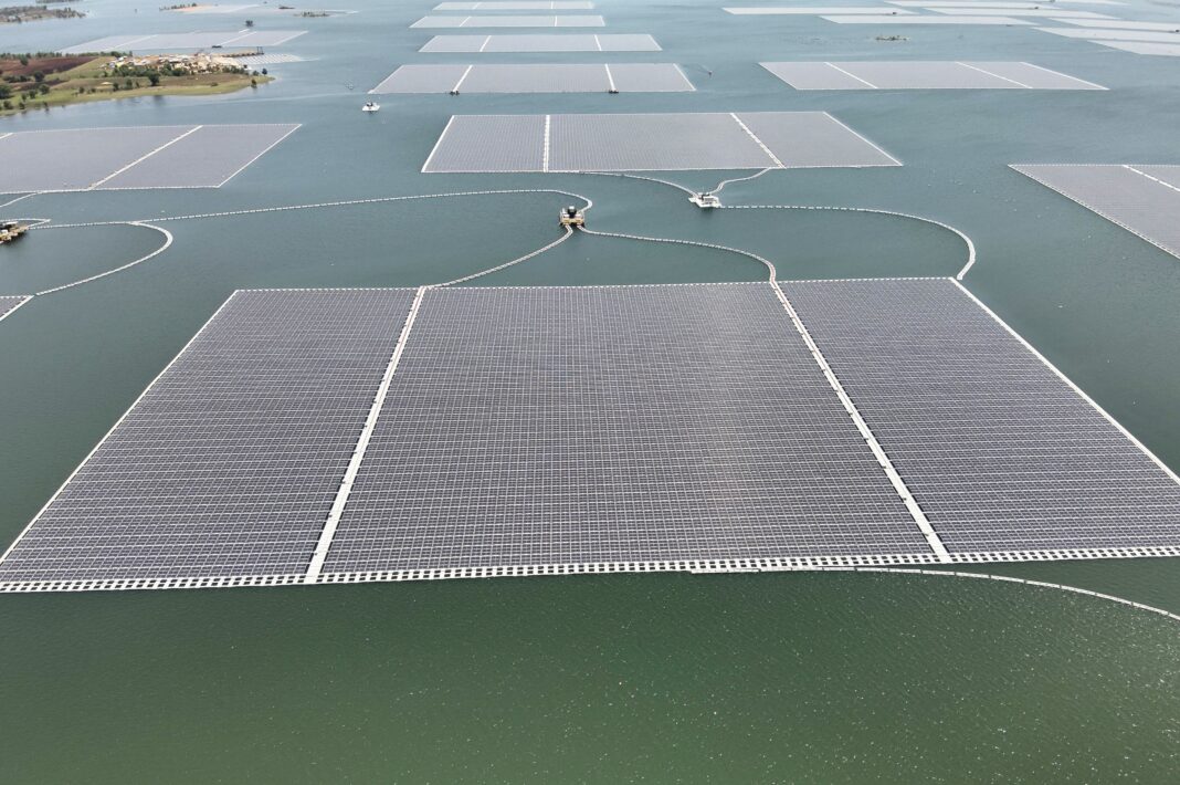 SJVN’s 90 MW Omkareshwar Floating Solar Project successfully commissioned. SJVN’s 90 MW Omkareshwar Floating Solar Project successfully commissioned.