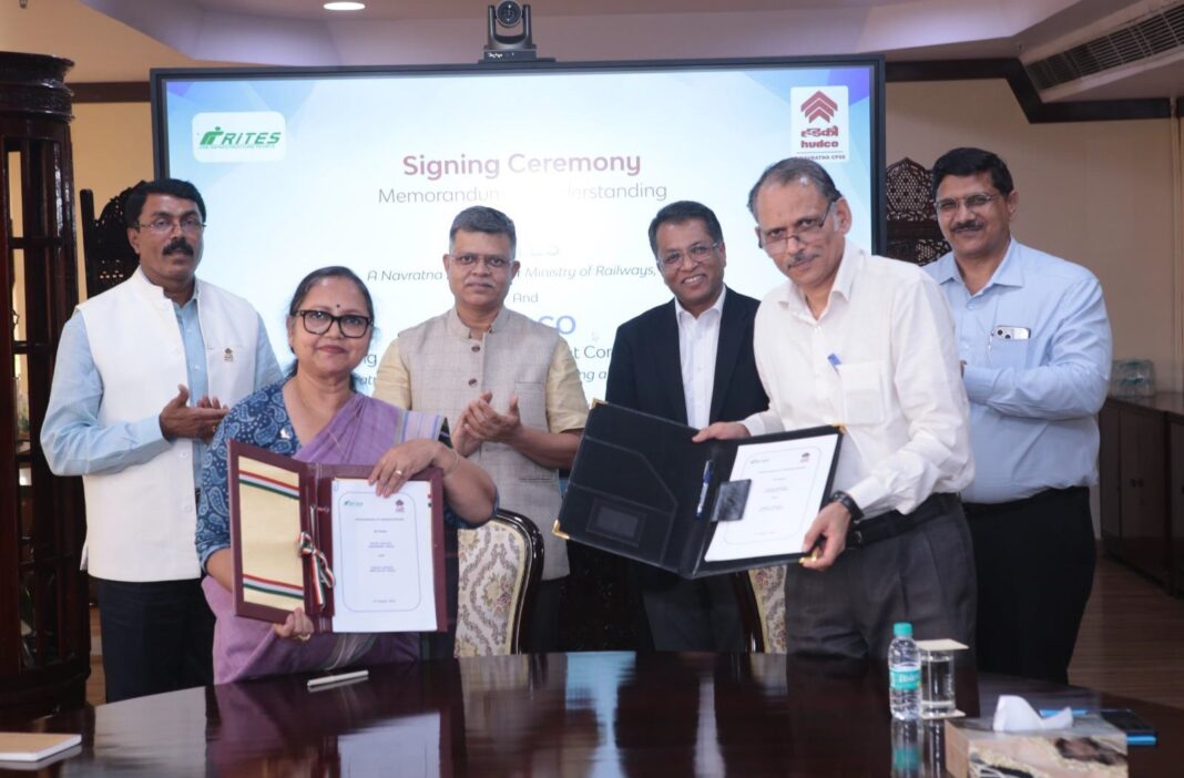 HUDCO and RITES Limited Sign MoU to Boost Infrastructure and Urban Development in India HUDCO and RITES Limited Sign MoU to Boost Infrastructure and Urban Development in India