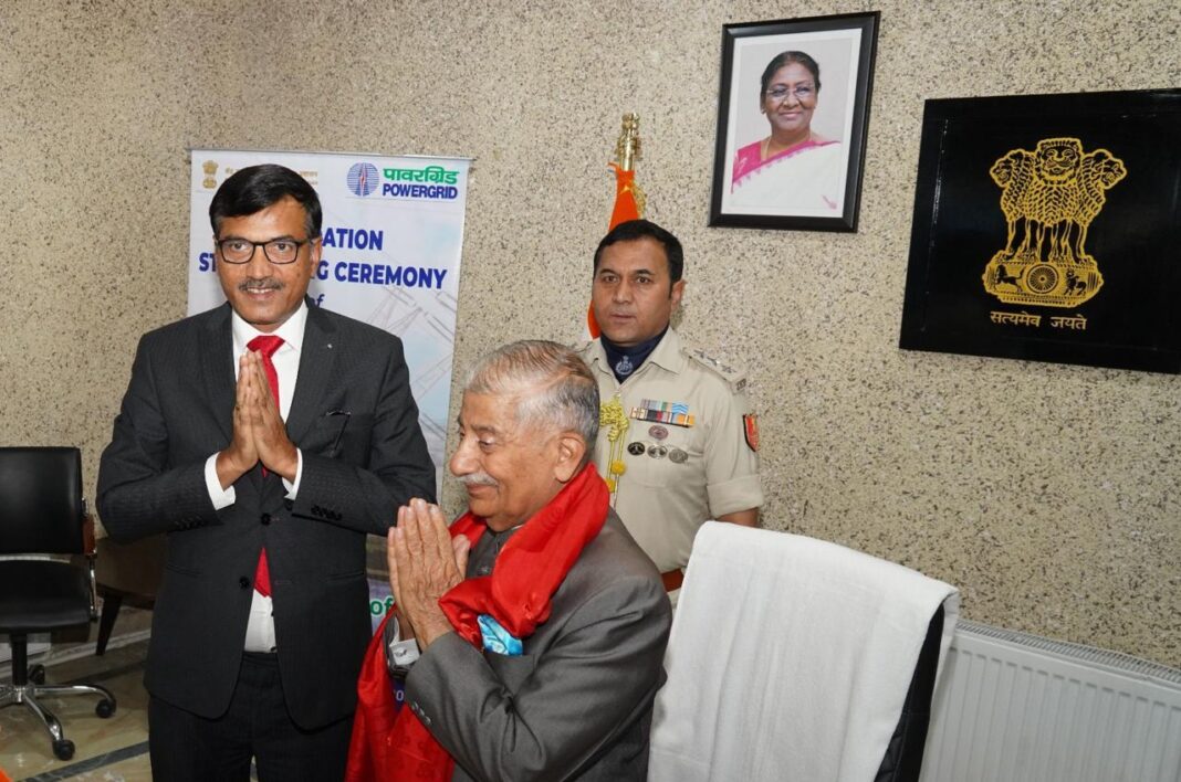 Hon’ble Lieutenant Governor, Ladakh, Brig. (Dr.) B.D. Mishra (Retd.) lays Foundation Stone of Revamped Distribution Sector Scheme (RDSS) projects in the Union Territory of Ladakh Hon’ble Lieutenant Governor, Ladakh, Brig. (Dr.) B.D. Mishra (Retd.) lays Foundation Stone of Revamped Distribution Sector Scheme (RDSS) projects in the Union Territory of Ladakh