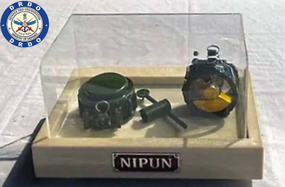 DRDO hands over Authority Holding Sealed Particulars of ‘Nipun’ munition to Directorate General of Quality Assurance DRDO hands over Authority Holding Sealed Particulars of ‘Nipun’ munition to Directorate General of Quality Assurance