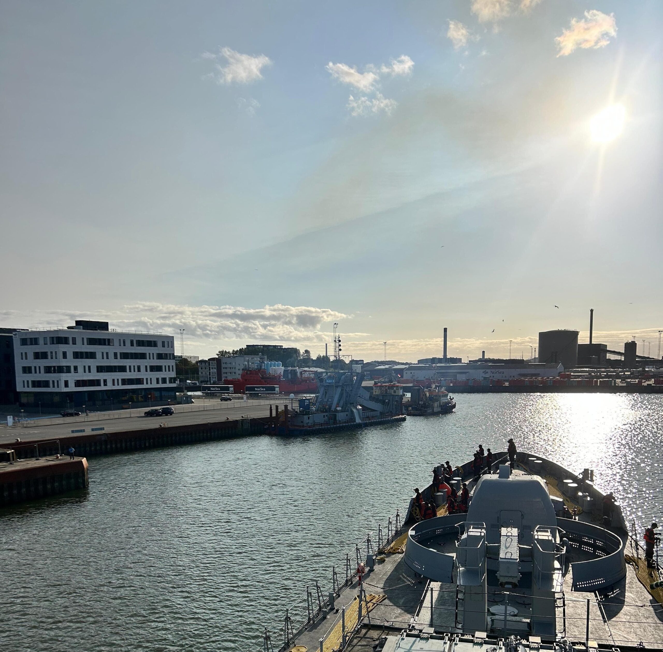 INDIAN NAVAL SHIP TABAR REACHES ESBJERG, DENMARK FOR A TWO DAY VISIT INDIAN NAVAL SHIP TABAR REACHES ESBJERG, DENMARK FOR A TWO DAY VISIT