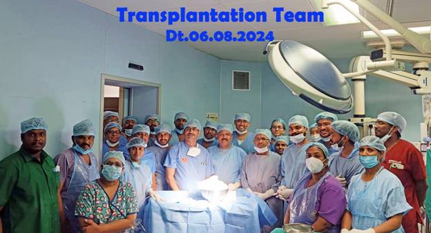 First in-house Cadaver Organ Retrieval performed at ESIC Super Specialty Hospital, Sanathnagar, Hyderabad First in-house Cadaver Organ Retrieval performed at ESIC Super Specialty Hospital, Sanathnagar, Hyderabad