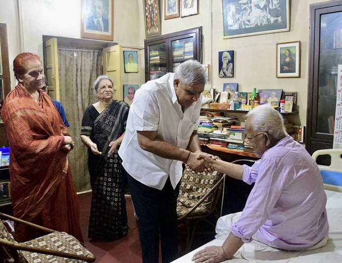 VP condoles the passing of Shri Buddhadeb Bhattacharjee, former Chief Minister, West Bengal VP condoles the passing of Shri Buddhadeb Bhattacharjee, former Chief Minister, West Bengal
