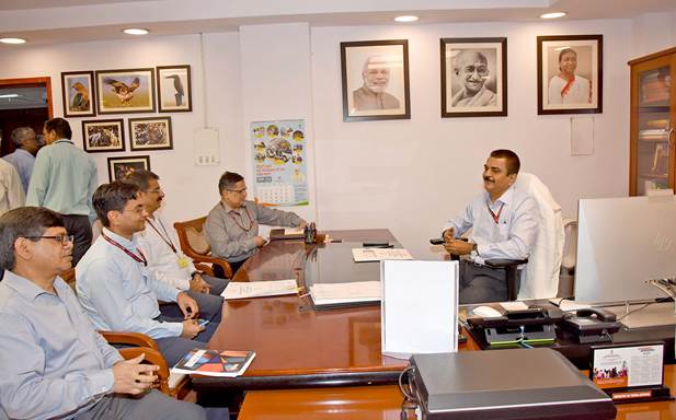 Shri Sandeep Poundrik takes charge as Secretary, Ministry of Steel Shri Sandeep Poundrik takes charge as Secretary, Ministry of Steel