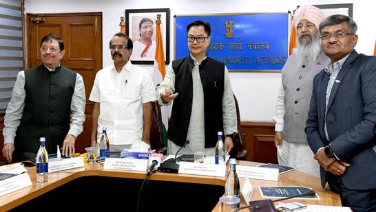 Union Minority Affairs Minister, Shri Kiren Rijiju launches Jiyo Parsi scheme Portal Union Minority Affairs Minister, Shri Kiren Rijiju launches Jiyo Parsi scheme Portal