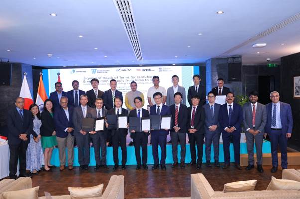 Shri Pralhad Joshi chairs the project offtake agreement signing ceremony for export of green ammonia from India to Japan Shri Pralhad Joshi chairs the project offtake agreement signing ceremony for export of green ammonia from India to Japan