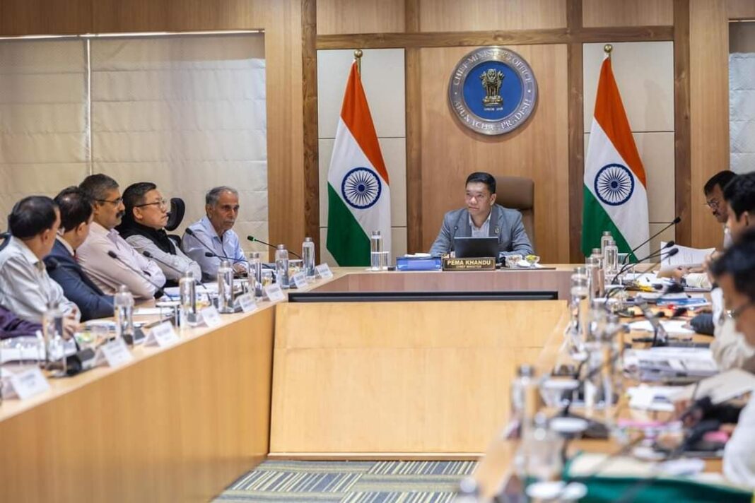 Review Meeting on Advancement of Hydropower Projects in Arunachal Pradesh Chaired by Hon’ble Chief Minister Shri Pema Khandu. Review Meeting on Advancement of Hydropower Projects in Arunachal Pradesh Chaired by Hon’ble Chief Minister Shri Pema Khandu.
