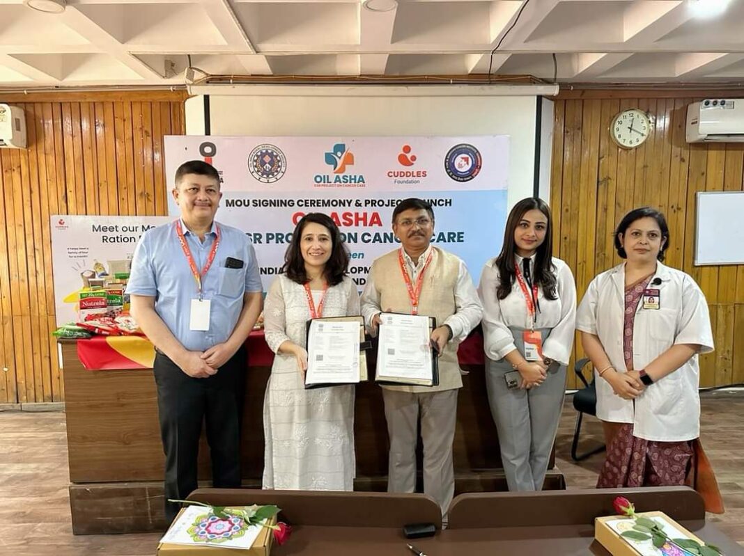 Oil India Limited Launches Project ‘OIL ASHA’ to Support Children Battling Cancer. Oil India Limited Launches Project ‘OIL ASHA’ to Support Children Battling Cancer.