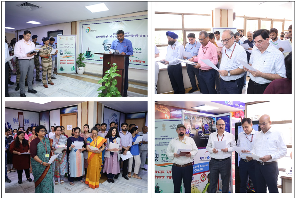 Ministry of Electronics & Information Technology resolves to organize “Swachhata Hi Sewa” (SHS-2024) Campaign with the theme of ‘Swabhav Swachhata – Sanskaar Swachhata’ Ministry of Electronics & Information Technology resolves to organize “Swachhata Hi Sewa” (SHS-2024) Campaign with the theme of ‘Swabhav Swachhata – Sanskaar Swachhata’