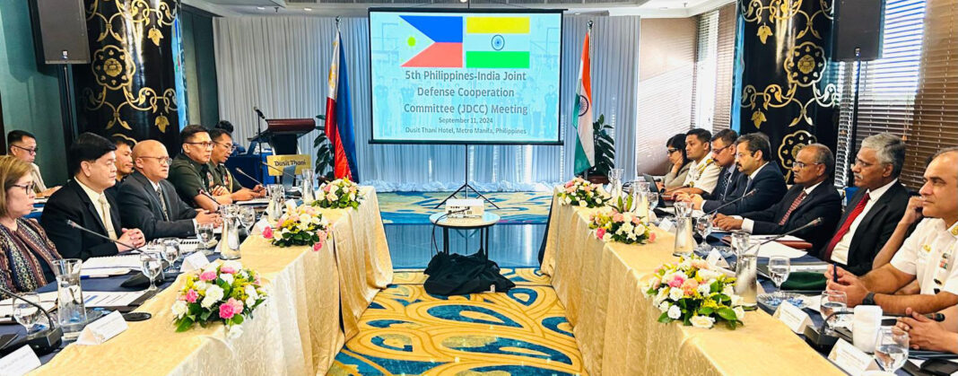 5th India-Philippines Joint Defence Cooperation Committee meeting held in Manila 5th India-Philippines Joint Defence Cooperation Committee meeting held in Manila