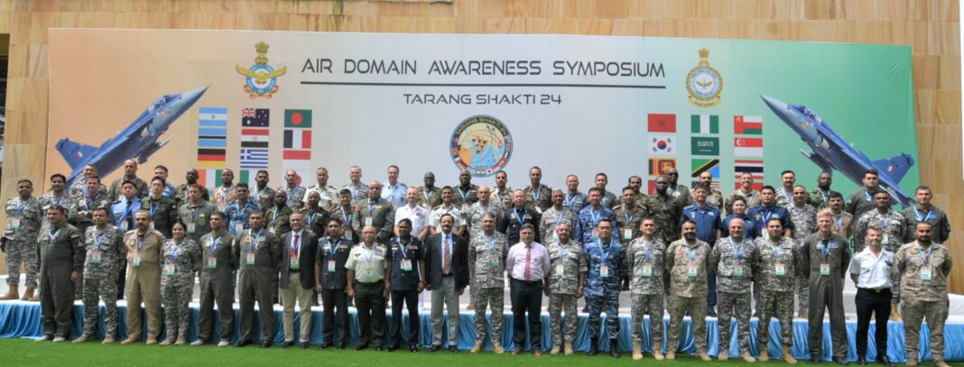 IAF CONDUCTS SYMPOSIUM ON ‘AIR DOMAIN AWARENESS’ DURING EXERCISE TARANG SHAKTI 2024 IAF CONDUCTS SYMPOSIUM ON ‘AIR DOMAIN AWARENESS’ DURING EXERCISE TARANG SHAKTI 2024