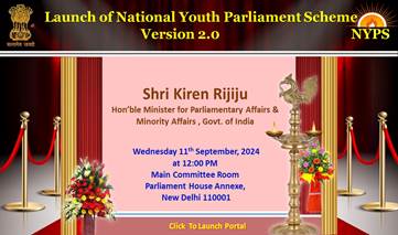 Union Minister for Parliamentary Affairs, Shri Kiren Rijiju inaugurates six initiatives as part of 100 Days Achievements Union Minister for Parliamentary Affairs, Shri Kiren Rijiju inaugurates six initiatives as part of 100 Days Achievements