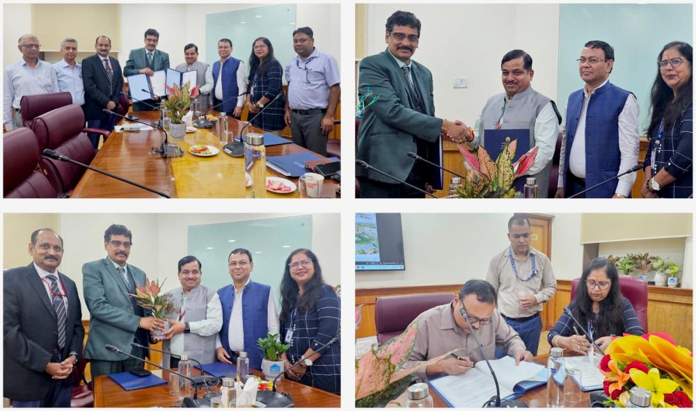 NBCC (INDIA) LIMITED AND MTNL SIGN MOU FOR MAJOR LAND DEVELOPMENT VALUED AT RS. 1600 CR. APPROXIMATELY. NBCC (INDIA) LIMITED AND MTNL SIGN MOU FOR MAJOR LAND DEVELOPMENT VALUED AT RS. 1600 CR. APPROXIMATELY.