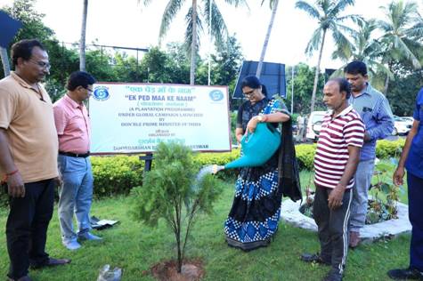 Ministry of Information & Broadcasting gears up to take forward the tree plantation campaign ‘Ek Ped Maa Ke Naam’ during Swachhata Hi Seva. Ministry of Information & Broadcasting gears up to take forward the tree plantation campaign ‘Ek Ped Maa Ke Naam’ during Swachhata Hi Seva.