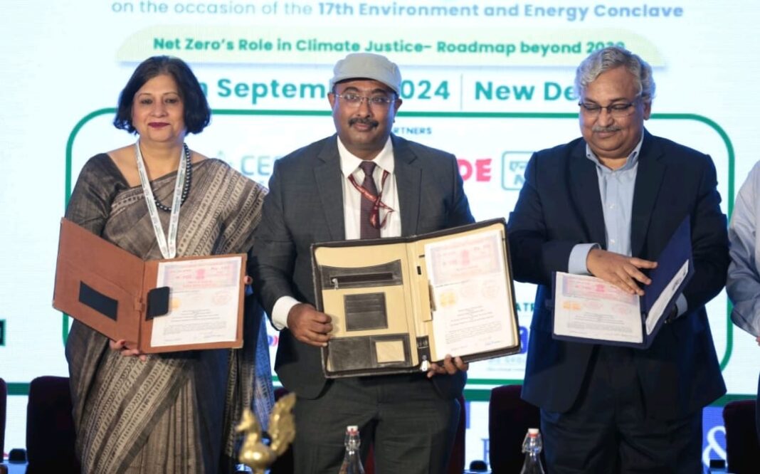Partnerships for a Sustainable Future: TERI, DVC, and BCC&I Sign MOU at 17th Environment and Energy Conclave Partnerships for a Sustainable Future: TERI, DVC, and BCC&I Sign MOU at 17th Environment and Energy Conclave