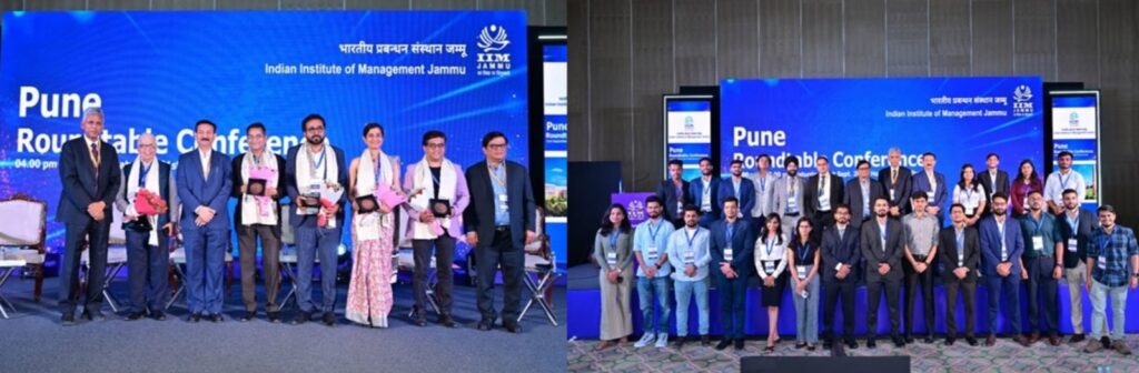 Fostering Academia and Industry Partnerships: IIM Jammu Hosts Roundtable Conference in Pune. 4 PSU 6 5