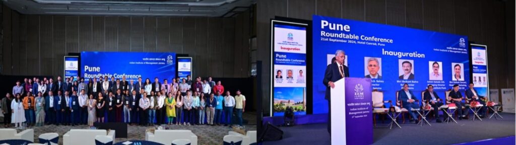 Fostering Academia and Industry Partnerships: IIM Jammu Hosts Roundtable Conference in Pune. 2 PSU 6 6