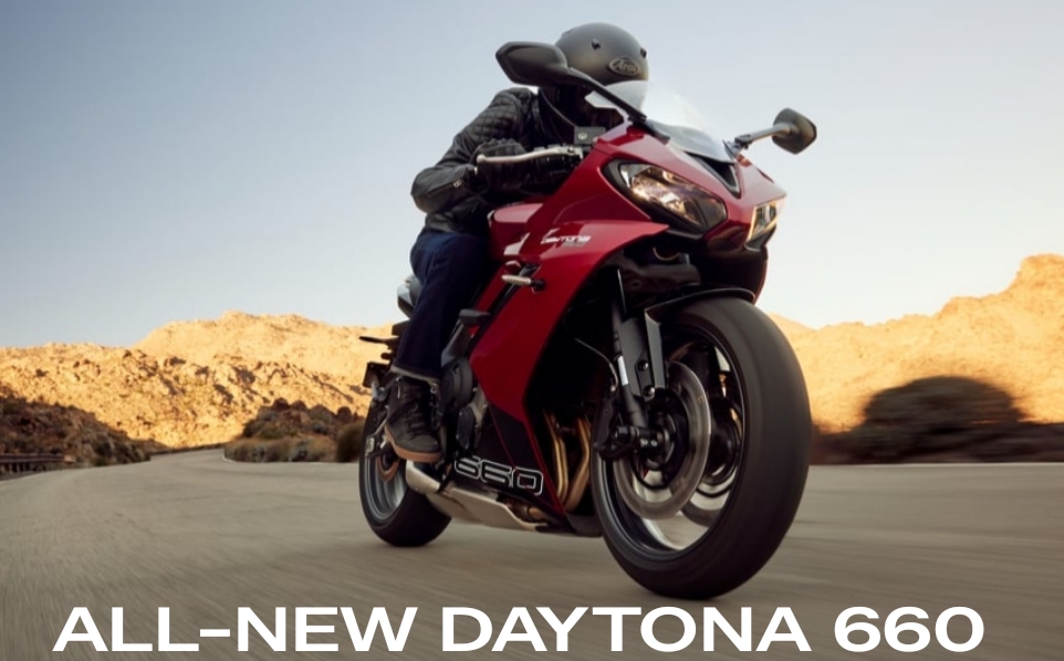 Triumph Unveils 2024 Daytona 660 in India: Priced at Rs 9.72 Lakh. Triumph Unveils 2024 Daytona 660 in India: Priced at Rs 9.72 Lakh.