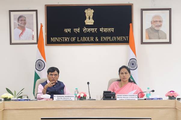 Dr. Mansukh Mandaviya Chairs Introductory Meeting with Employer Organisations on Employment Linked Incentive Scheme Dr. Mansukh Mandaviya Chairs Introductory Meeting with Employer Organisations on Employment Linked Incentive Scheme