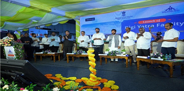 Union Minister Shri Ram Mohan Naidu Inaugurates Digi Yatra Facility at 9 More Airports Union Minister Shri Ram Mohan Naidu Inaugurates Digi Yatra Facility at 9 More Airports