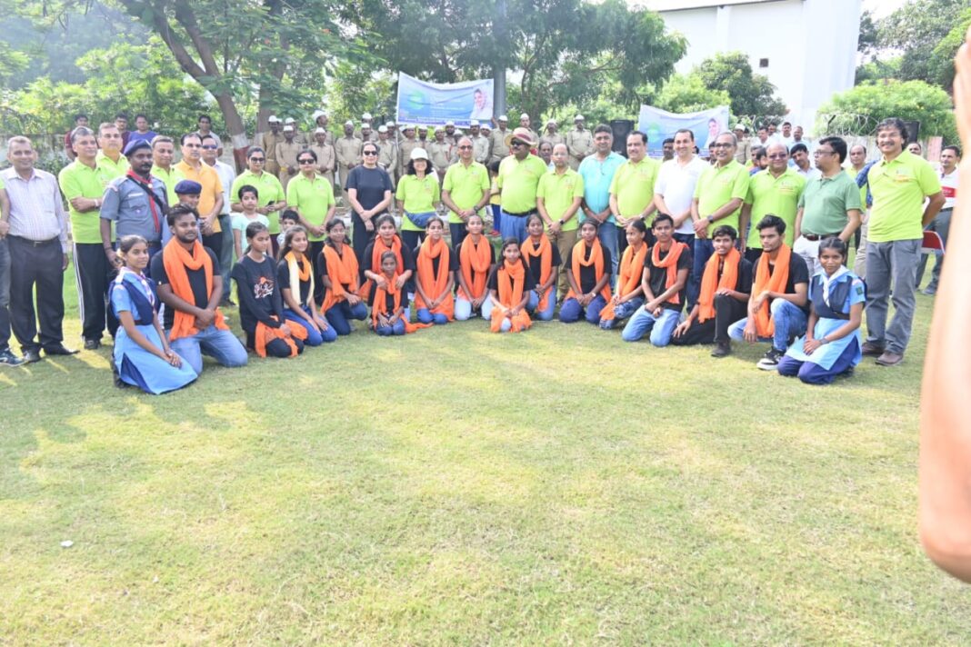 “Various Programs Organized by North Central Railway on the Occasion of Gandhi Jayanti”Tree Plantation, Walkathon, Award Distribution, and Cultural Programs” “Various Programs Organized by North Central Railway on the Occasion of Gandhi Jayanti”Tree Plantation, Walkathon, Award Distribution, and Cultural Programs”