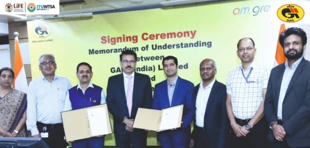 GAIL (India) Limited and AM Green B.V. Sign MoU to Explore Sustainable Energy Solutions in India. GAIL (India) Limited and AM Green B.V. Sign MoU to Explore Sustainable Energy Solutions in India.