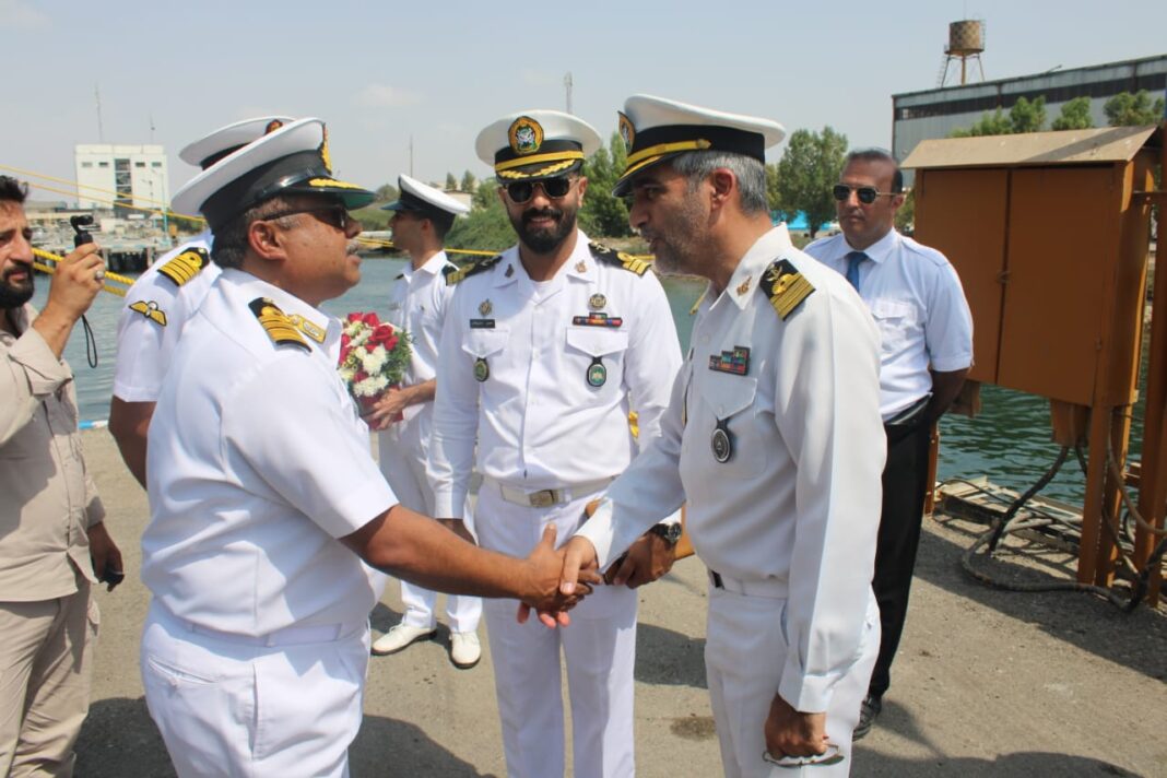 INDIAN NAVY’S FIRST TRAINING SQUADRON VISITS BANDER ABBAS, IRAN INDIAN NAVY’S FIRST TRAINING SQUADRON VISITS BANDER ABBAS, IRAN