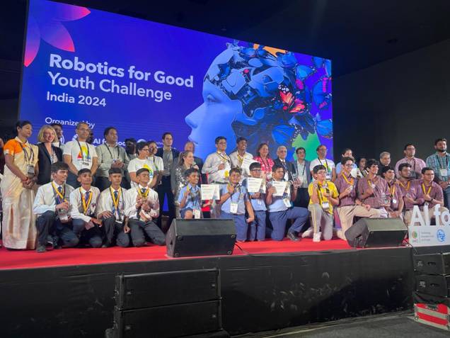 ITU-WTSA 24 Robotics for good youth challenge India was held on Oct 17, 2024 at Bharat Mandapam, New Delhi ITU-WTSA 24 Robotics for good youth challenge India was held on Oct 17, 2024 at Bharat Mandapam, New Delhi