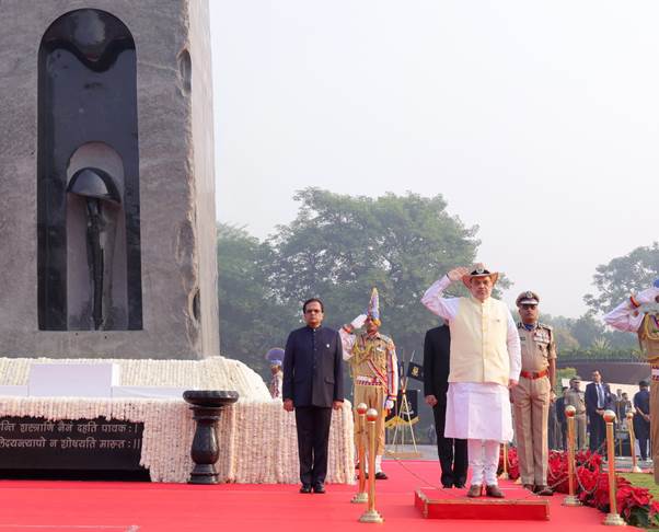 Union Home Minister and Minister of Cooperation, Shri Amit Shah pays homage to the martyrs on Police Commemoration Day at the National Police Memorial in New Delhi Union Home Minister and Minister of Cooperation, Shri Amit Shah pays homage to the martyrs on Police Commemoration Day at the National Police Memorial in New Delhi